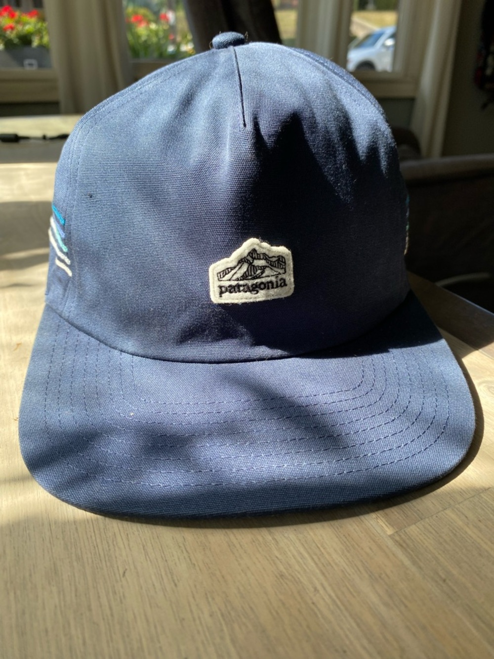 Patagonia Line Logo Ridge Stripe Funfarer Cap Size OS Color Blue